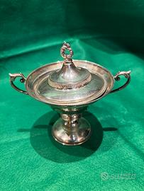 Zuccheriera Vintage Argento