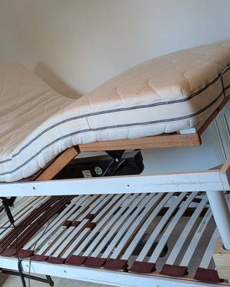 2 reti elettriche con materassi antiacaro