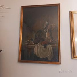 La selvaggina quadro in pittura