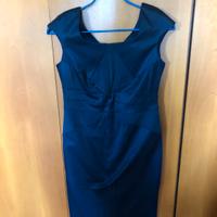 Vestito blu elegante