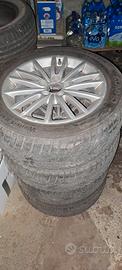 Gomme invernali 205/55 r16 e cerchi in lega 5 Fori