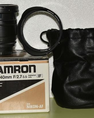 Tamron 20-40mm f/2.7-3.5 SP AF,  attacco Nikon.