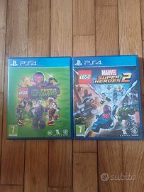 lego super villains e marvel super heroes 2 PS4
