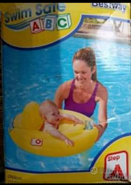 Salvagente, ciabattine e piscinetta bimbo