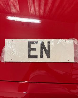 Targa Auto d’epoca EN(enna)