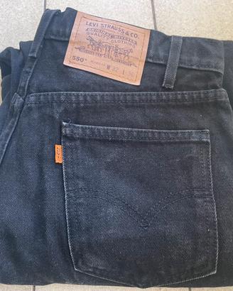 Jeans levi’s 550 nero scuro w32 l36