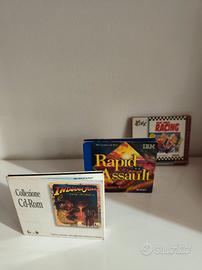 Lotto 3 Videogiochi PC  Anni '90 CD-ROM 