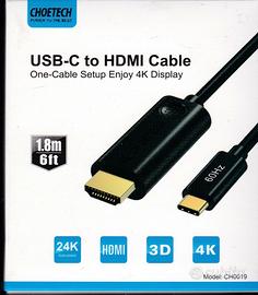 Cavo da USB-C a HDMI