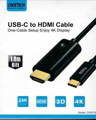 Cavo da USB-C a HDMI