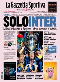 Gazzetta dello sport Inter