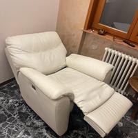 Poltrona relax in vera pelle poltrone e sofà