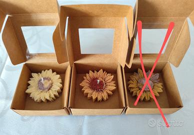 Candele Girasoli Artigianali.
