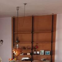 Libreria cielo Terra anni 1960 stile svedese
