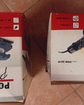 frullino più levigatrice nuovi