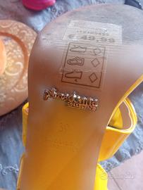 sandalo giallo misura 39