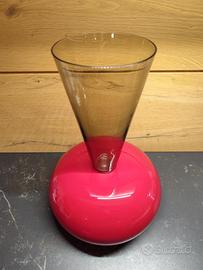 Ettore Sottsass Murano 2021, vaso in vetro