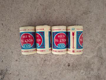 Lotto 4 pile vintage SOLE 1,5 Volt Anni ’50/’60