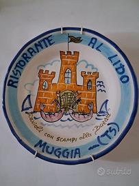 Piatto Buon Ricordo Al Lido Muggia Solimene R.2009