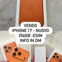 iPhone 17 Pro 256GB NUOVO MAI USATO –