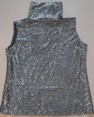 Maglietta paillettes Biba