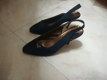 Scarpe blu - tacco elegante