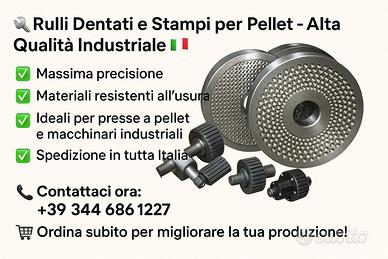 Ricambi trafila rulli per pellettatrice