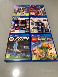 6 giochi per PS4