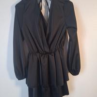 Vestito con gonna pantalone mini