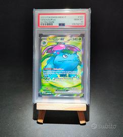 Venusaur Ex 182/165 PSA 10 Carta Pokemon 151 Ita