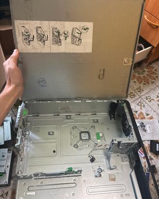 Case HP Desktop MicroATX Slim/SFF originale