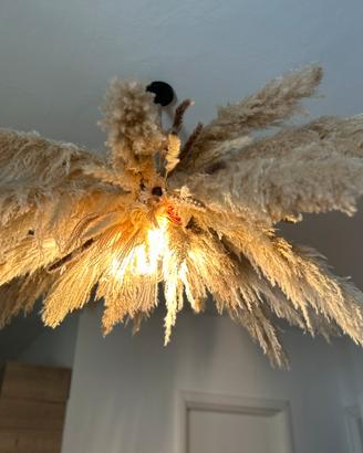 Lampadario artigianale pampa