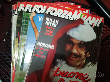 FORZA MILAN riviste anni 80/90/00/10