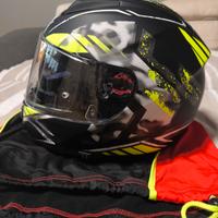 casco LS2 in fibra Tg.M