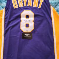 Maglia Lakers Kobe Bryant autografata con COA 