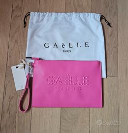 Pochette Gaelle fucsia donna NUOVA (29x19x1cm)