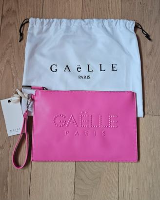 Pochette Gaelle fucsia donna NUOVA (29x19x1cm)