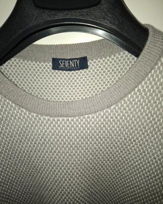 Maglione grigio girocollo Seventy tg M