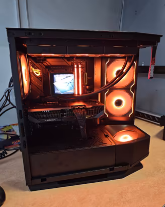 PC ANVIL RIG "FORGE" 7800x3d 9070xt + SCHERMO.2K!!