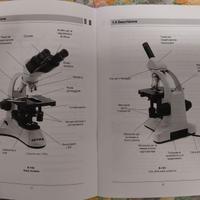 microscopio biologico binoculare
