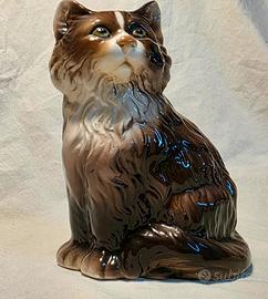Gatto in ceramica
