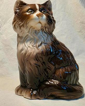 Gatto in ceramica