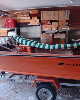 Motoscafo d'epoca in alluminio marino Starcfraft