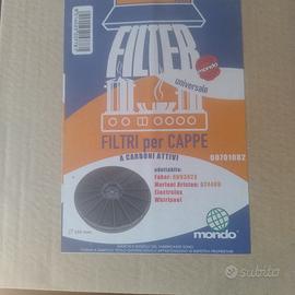 Due filtri per cappe carboni attivi