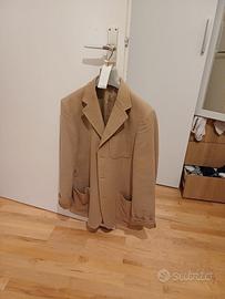 Blazer beige giacca da uomo