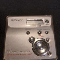 Sony minidisc play e rec  MZ-N505 + cavo ottico