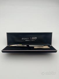 RARA ~ Vintage Penna BIC ~ Silver Argento 925°/oo.