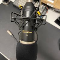 Microfono Marantz e supporto Rode