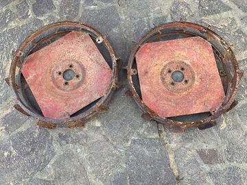 Ruote di ferro per Motocoltivatore
