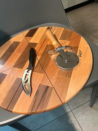 Tagliere in legno per pizza