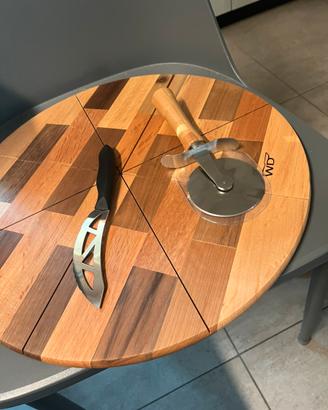 Tagliere in legno per pizza